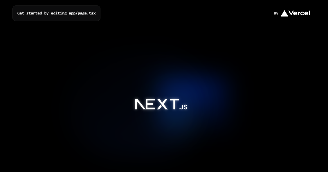 Nextjs start